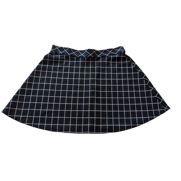 🛍️ Joe B Black & White Striped Skirt Size Large - Picture 4 of 4